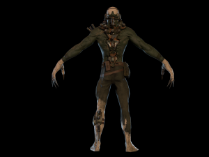 mutant postapocalips Modèle 3D