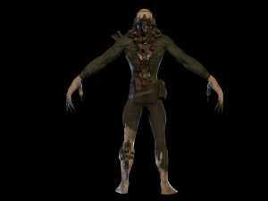mutant postapocalips 3D Model