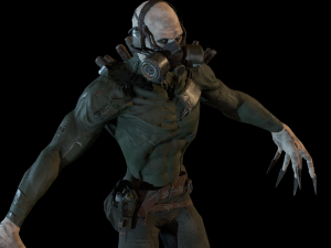 mutant postapocalips Modèle 3D