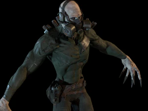mutant postapocalips 3D Model