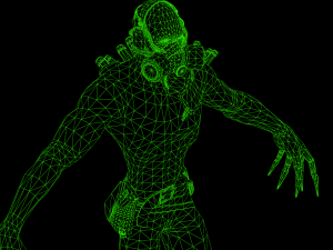 mutant postapocalips Modèle 3D