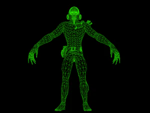 mutant postapocalips 3D Model