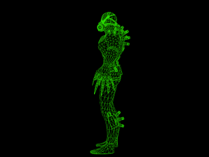 mutant postapocalips Modèle 3D