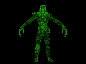 mutant postapocalips Modèle 3D
