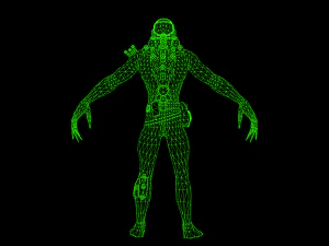mutant postapocalips 3D Model
