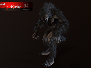 werewolf 3D Model