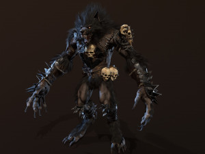 werewolf 3D Model