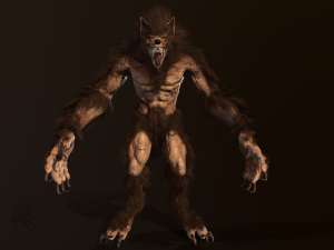 werewolf 3D Model