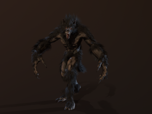 werewolf 3D Model