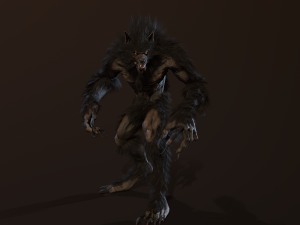 werewolf 3D Model