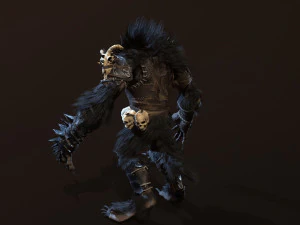 werewolf 3D Model