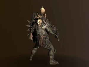 fat orc 2 3D Model