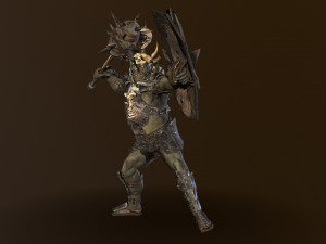 fat orc 2 3D मॉडल