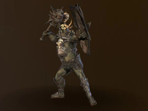 fat orc 2 3D Model