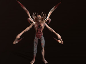 sci-fy mutant 3D Model