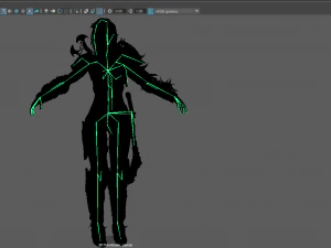 garota orc Modelo 3D