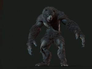 werebear 3D Model
