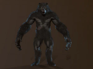 werebear 3D Model