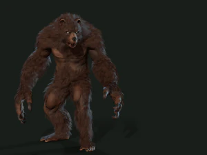 werebear 3D Model