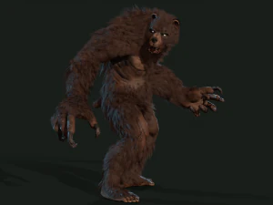 werebear 3D Model