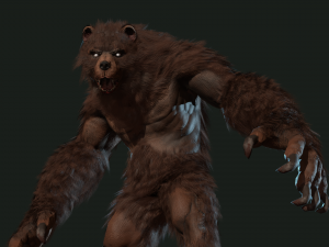 werebear 3D Model