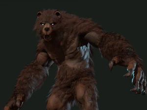 werebear 3D Model