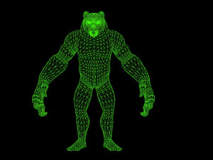 werebear 3D Model