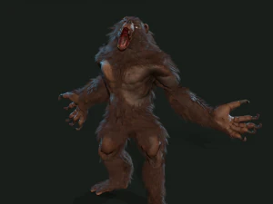werebear 3D Model
