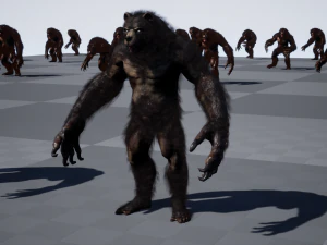 werebear 3D Model