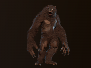 werebear 3D Model
