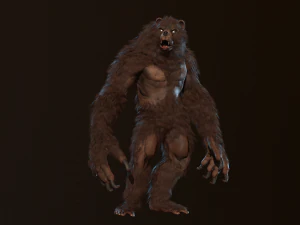 werebear 3D Model