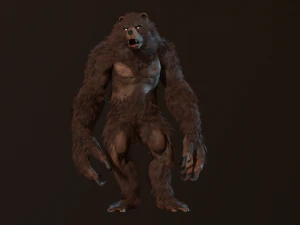 werebear 3D Model