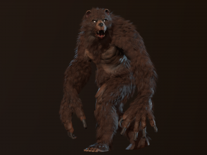 werebear 3D Model