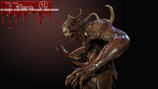 demonheavy 3D Model .c4d .max .obj .3ds .fbx .stl .blend 