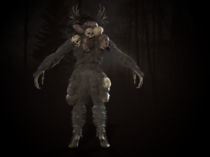 wendigo Modello 3D
