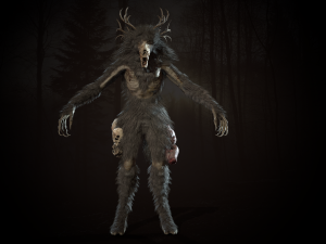 wendigo Modello 3D