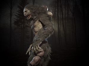 wendigo Modello 3D