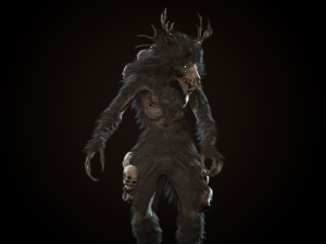 wendigo Modello 3D