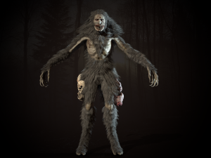 wendigo Modello 3D