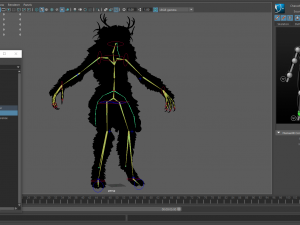 wendigo Modello 3D