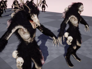 wendigo 3D Model
