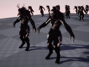 wendigo Modello 3D