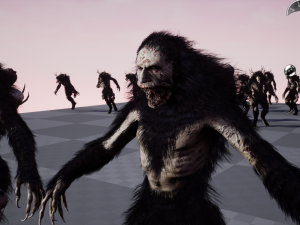 wendigo Modello 3D