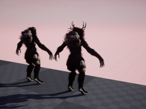 wendigo Modello 3D
