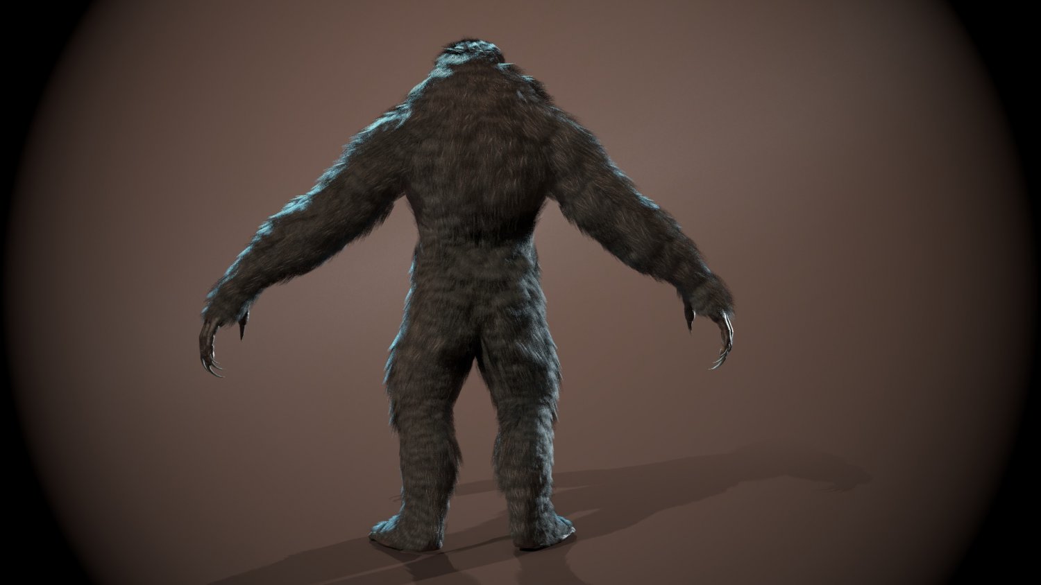 yeti 3D Модель in Монстр 3DExport