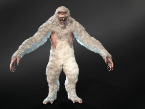 yeti 3D Model