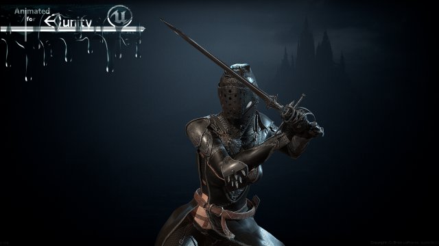 darklady 3D Model .c4d .max .obj .3ds .fbx .stl .blend 