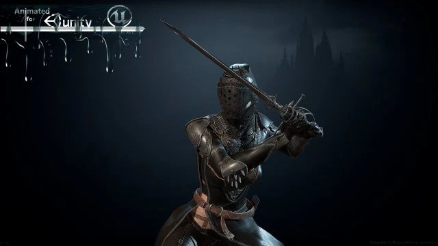 darklady 3D Model .c4d .max .obj .3ds .fbx .stl .blend 