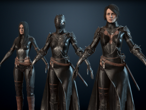 darklady 3D Model