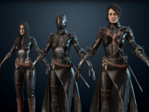 darklady 3D Model